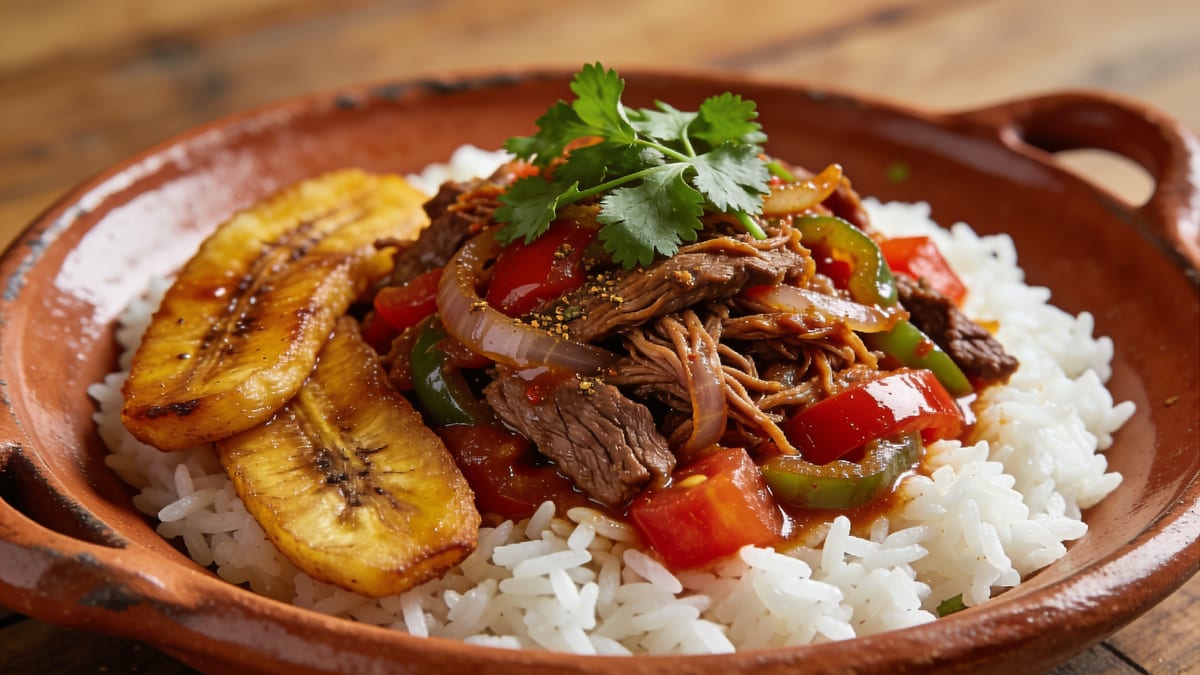 Ropa Vieja — Cuban Braised Shredded Beef · Cuban main course