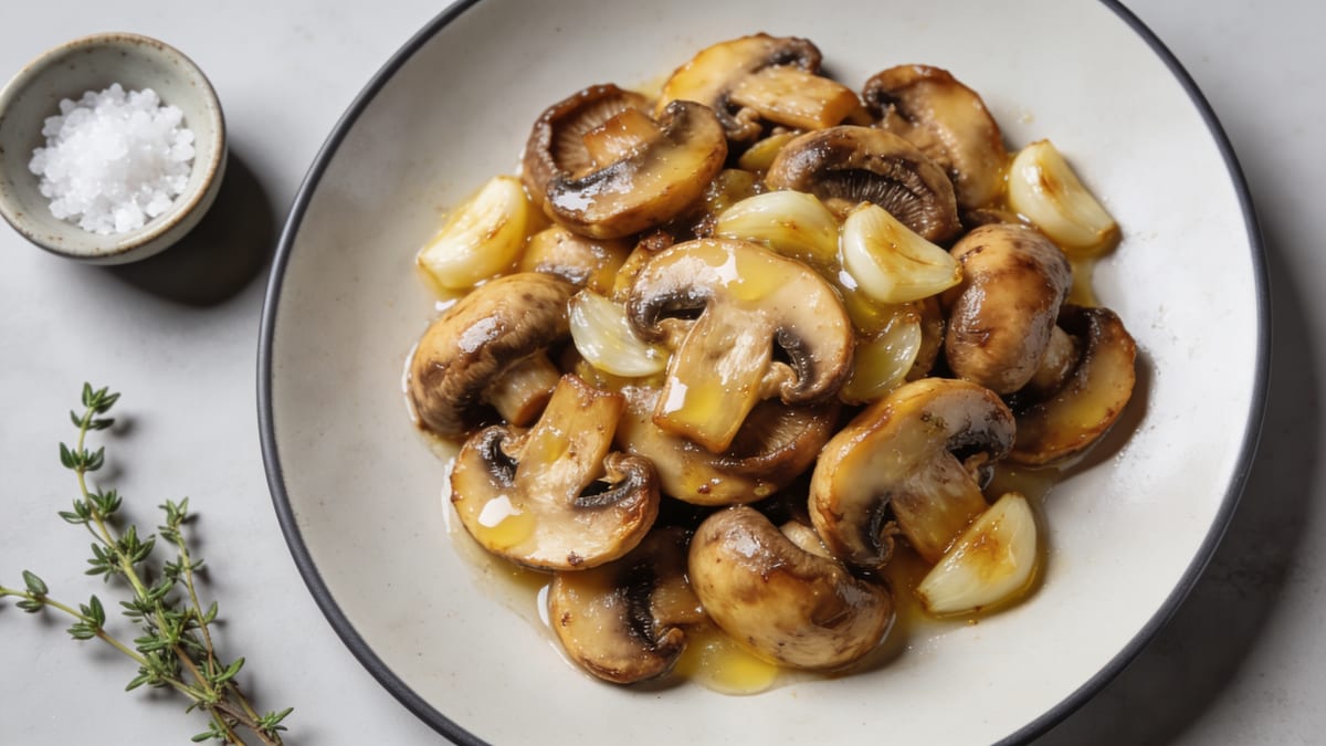 Sautéed Mushrooms · American main course