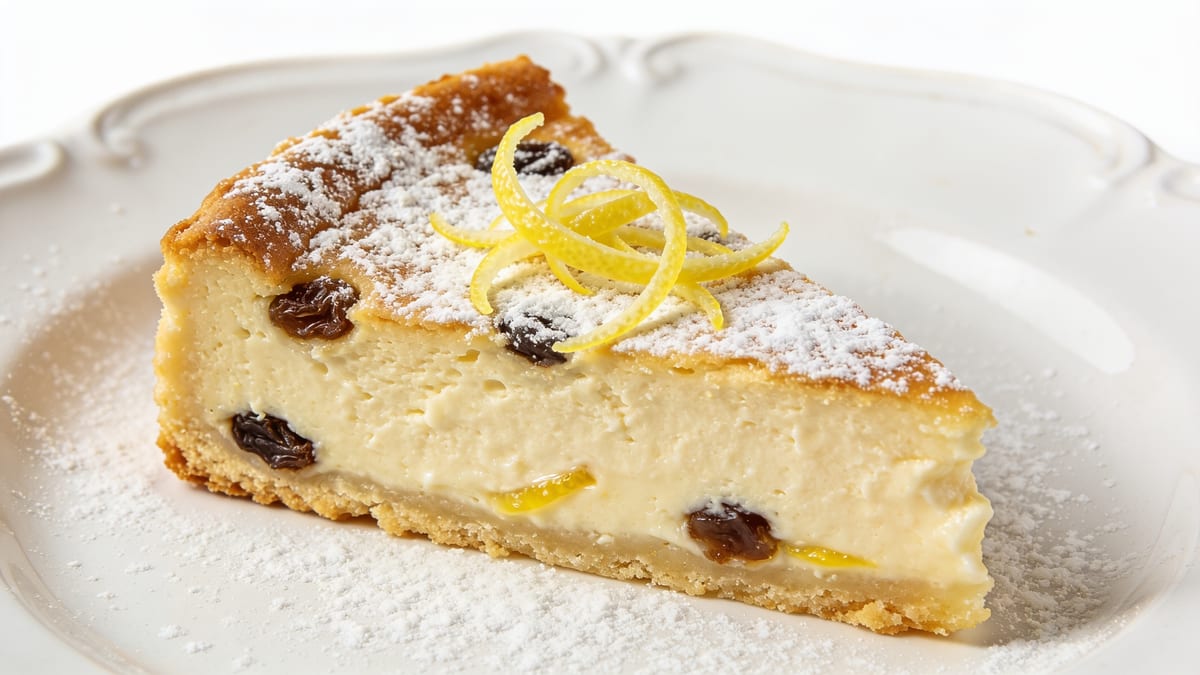 Sernik — Polish Baked Cheesecake · Polish dessert