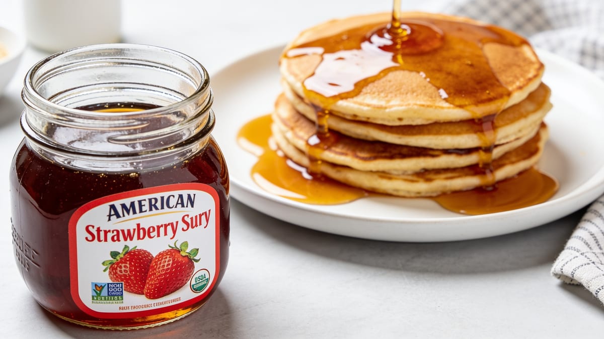Strawberry Syrup · American main course