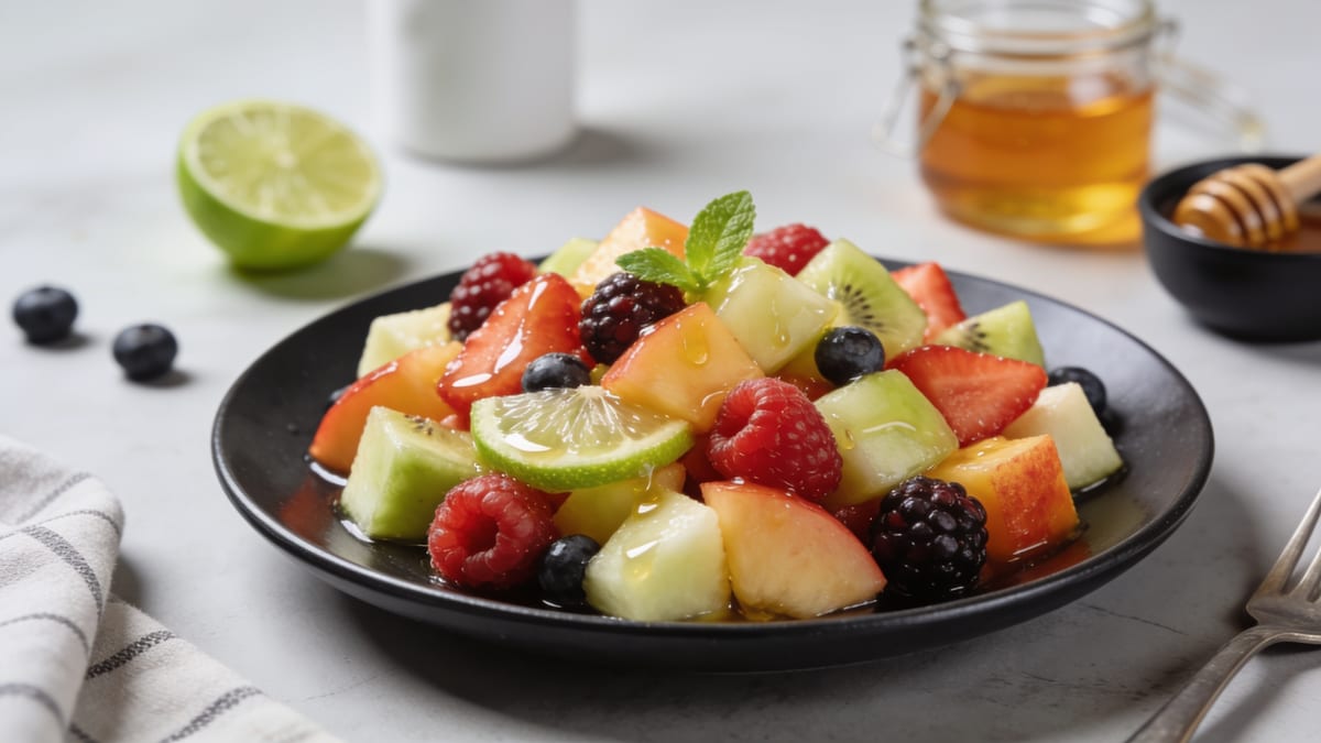 Summer Fruit Salad · American salad