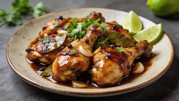 Chicken Adobo — Filipino Braised Chicken