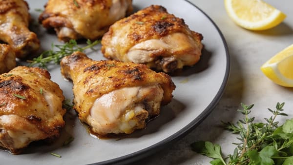 Oven Baked Chicken Thighs