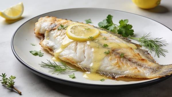 Baked Flounder