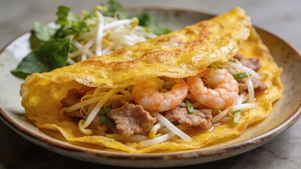 Bánh Xèo — Vietnamese Sizzling Crêpes