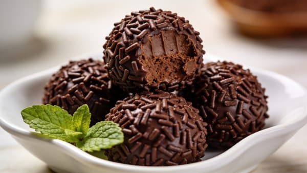 Brigadeiro — brasilianische Schokoladenkugeln