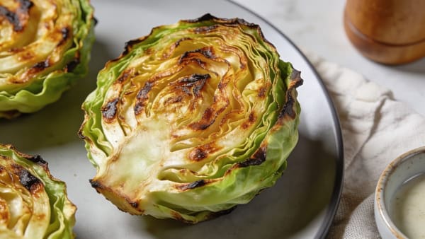 Bistecche di cavolo al forno