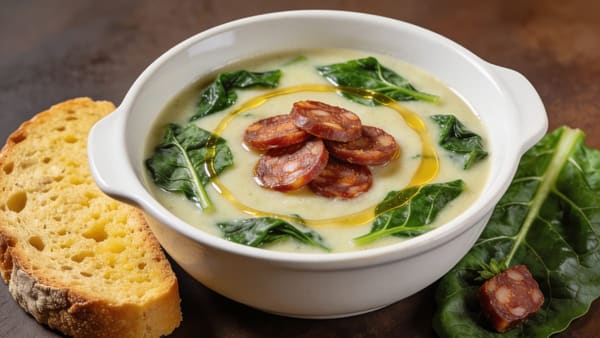 Caldo Verde — Portuguese Kale & Potato Soup