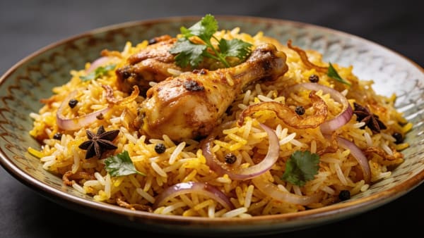 Chicken Biryani — Layered Spiced Rice