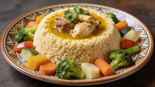 Couscous with Seven Vegetables