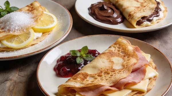 Crêpes — Thin French Pancakes