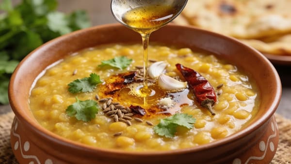 Dal Tadka — Tempered Yellow Lentils