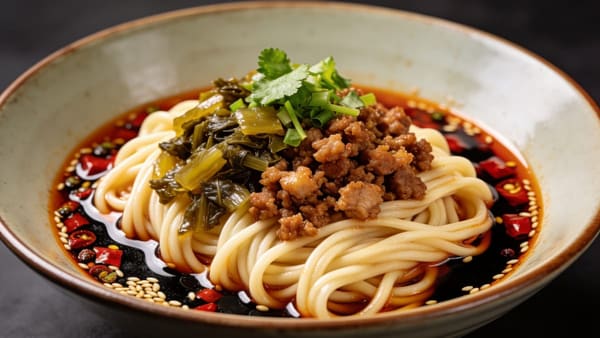 Dan Dan Noodles — Sichuan Spicy Noodles