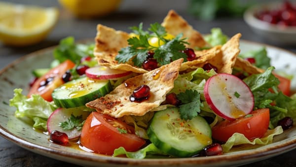 Fattoush — Levantine Bread Salad