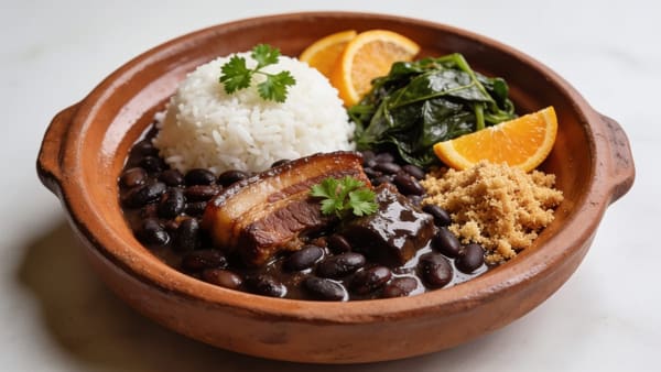 Feijoada — brasilianischer Schwarze-Bohnen-Eintopf
