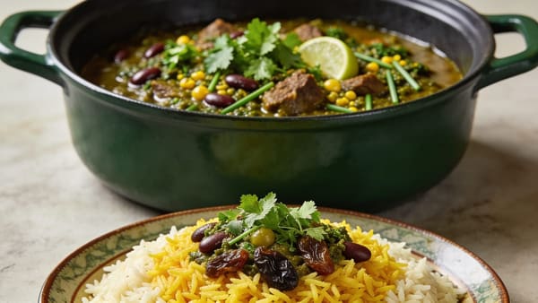 Ghormeh Sabzi — Persian Herb Stew