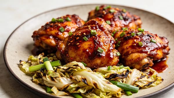 One-Pan Gochujang Chicken Thighs