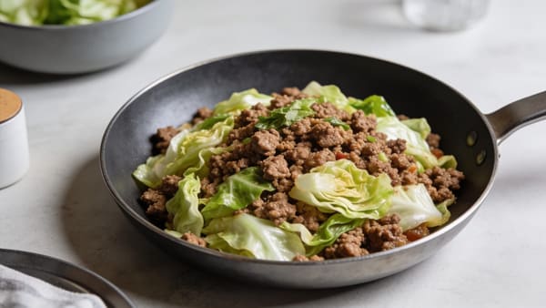 Ground Beef and Cabbage
