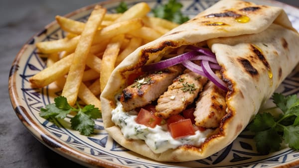 Gyros — Greek Pita Wrap