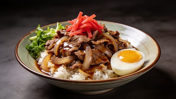 Gyūdon — Japanese Beef Rice Bowl