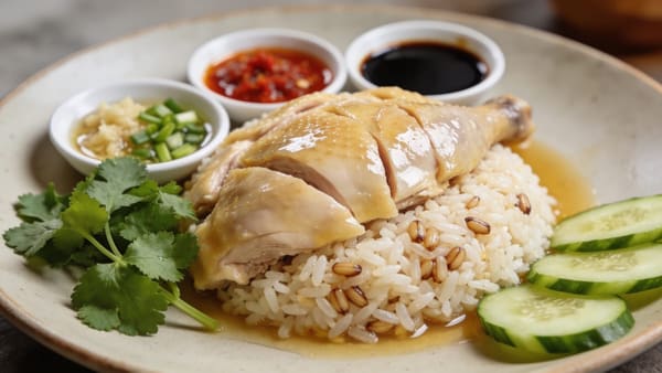 Hainanese Chicken Rice