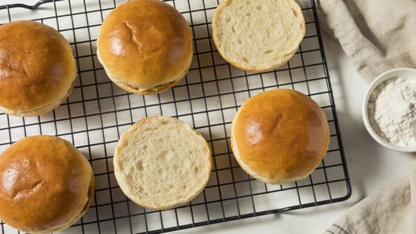 Homemade Hamburger Buns