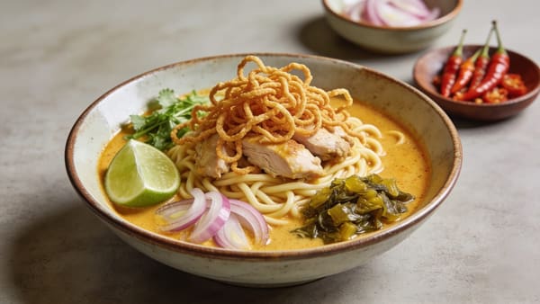 Khao Soi — Northern Thai Curry Noodle Soup
