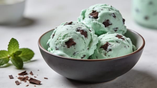 Mint Chocolate Chip Ice Cream