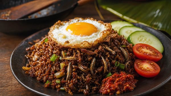 Nasi Goreng Kampung — Village-Style Indonesian Fried Rice