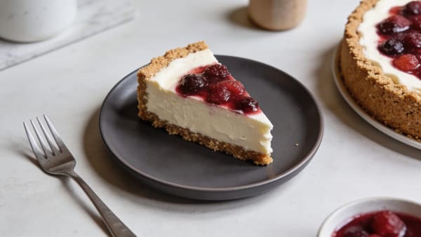 Cheesecake senza cottura