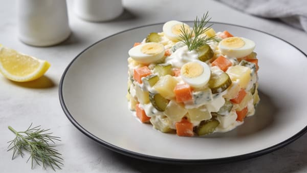 Olivier Salad (Russian Potato Salad)