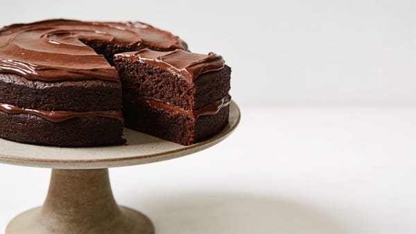 Bizcocho de Chocolate en un Bol