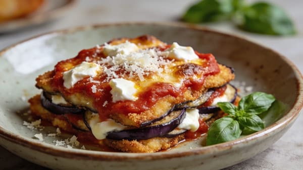 Parmigiana di Melanzane — Baked Eggplant Parmesan