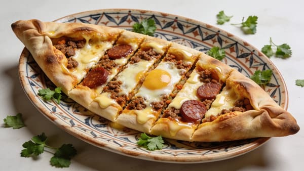Pide — Turkish Boat-Shaped Flatbread