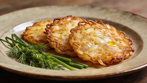 Placki Ziemniaczane — Polish Potato Pancakes