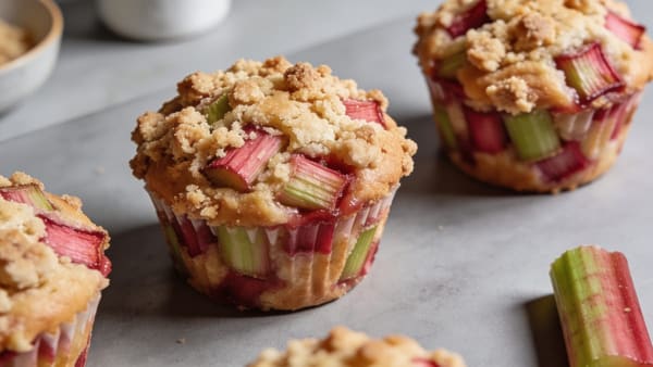 Rhubarb Muffins