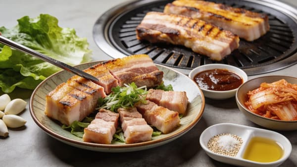 Samgyeopsal — Korean Grilled Pork Belly