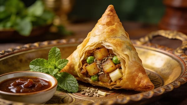Samosa — Crispy Spiced Potato Pastries