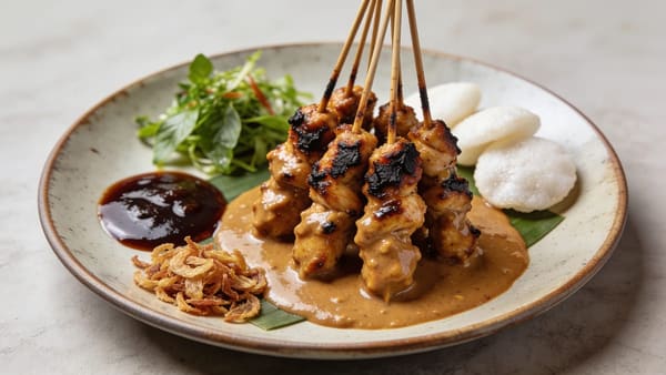 Sate Ayam — Indonesian Chicken Satay