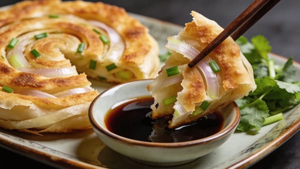Cong You Bing — Chinese Scallion Pancakes
