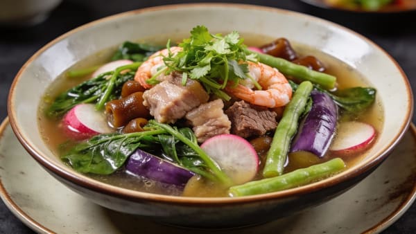 Sinigang — Filipino Sour Tamarind Soup