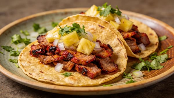 Tacos al Pastor — Marinated Pork Tacos