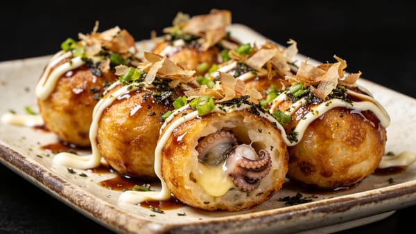 Takoyaki — Japanese Octopus Balls