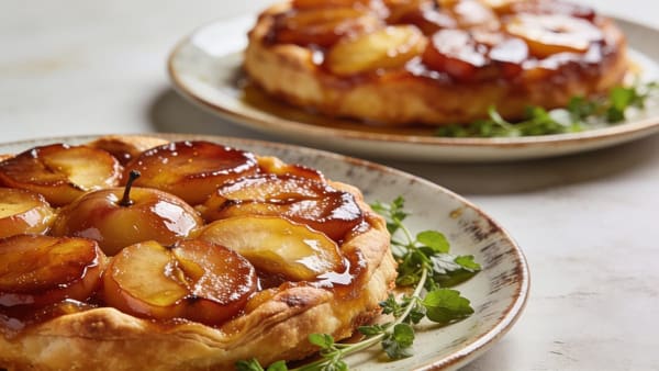 Tarte Tatin — French Upside-Down Caramel Apple Tart