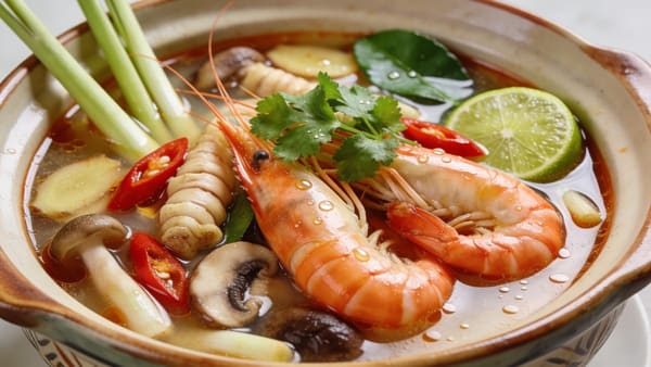 Tom Yum Goong — Thai Hot & Sour Shrimp Soup