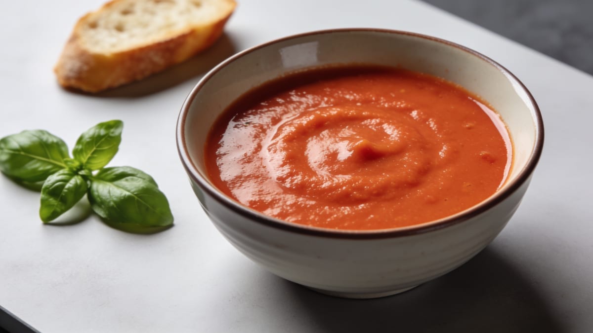 Tomaten-Bisque · American soup